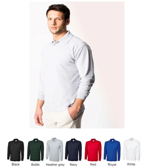 Uneek UC113 Long Sleeve Polo